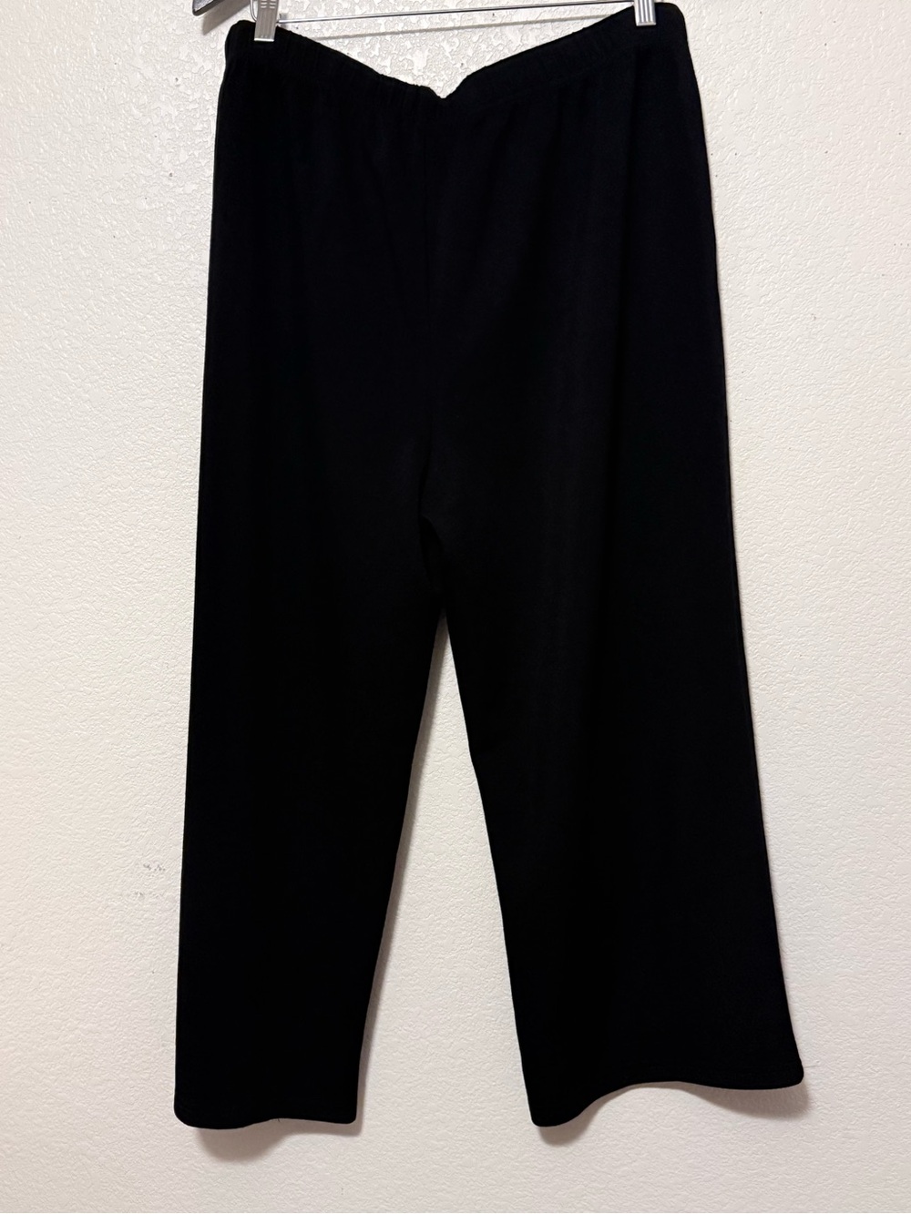 Women’s Black Wide-Leg Drawstring Pants 0265 - Picture 2 of 4
